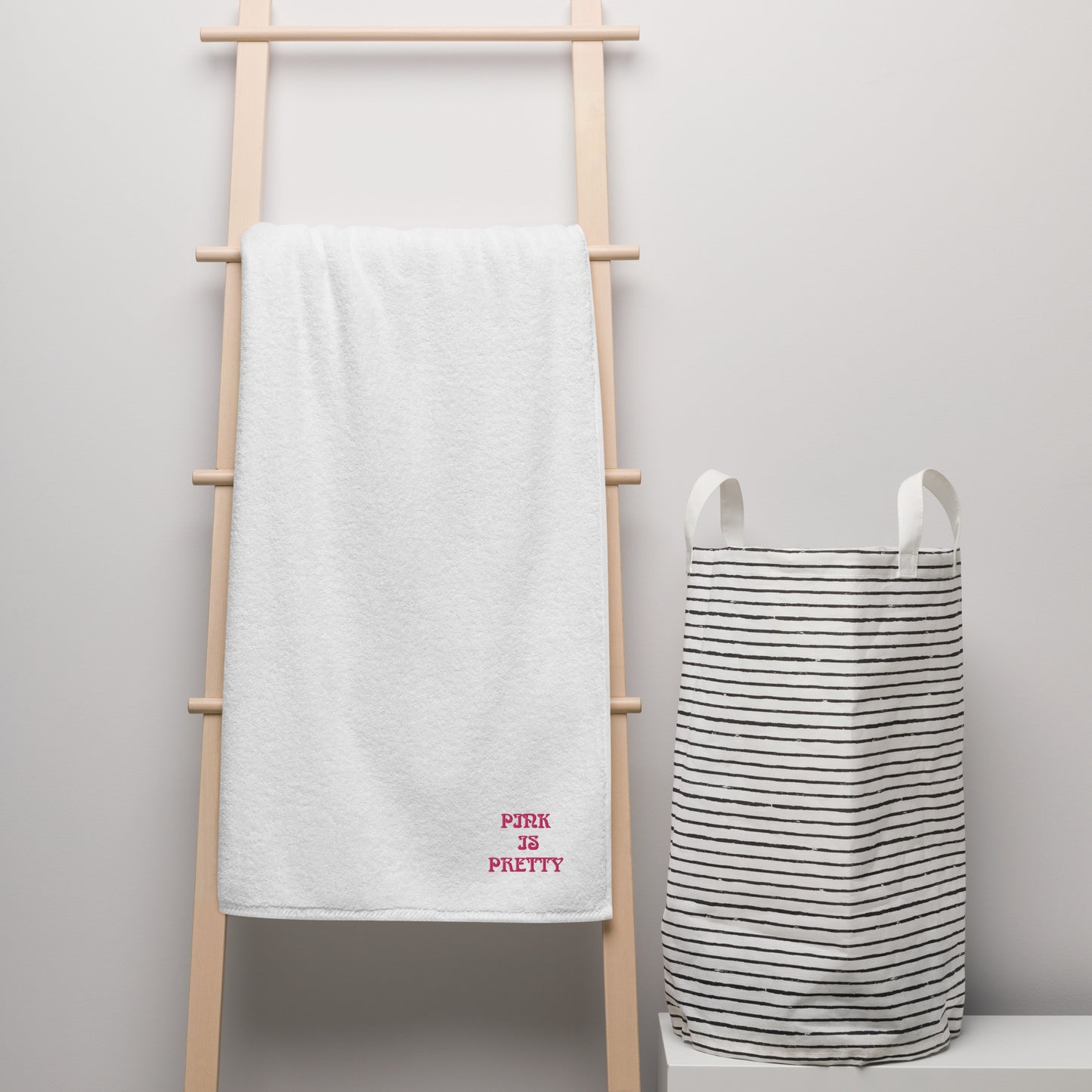 PINK IS PRETTY HOME DECOR Turkish cotton towel