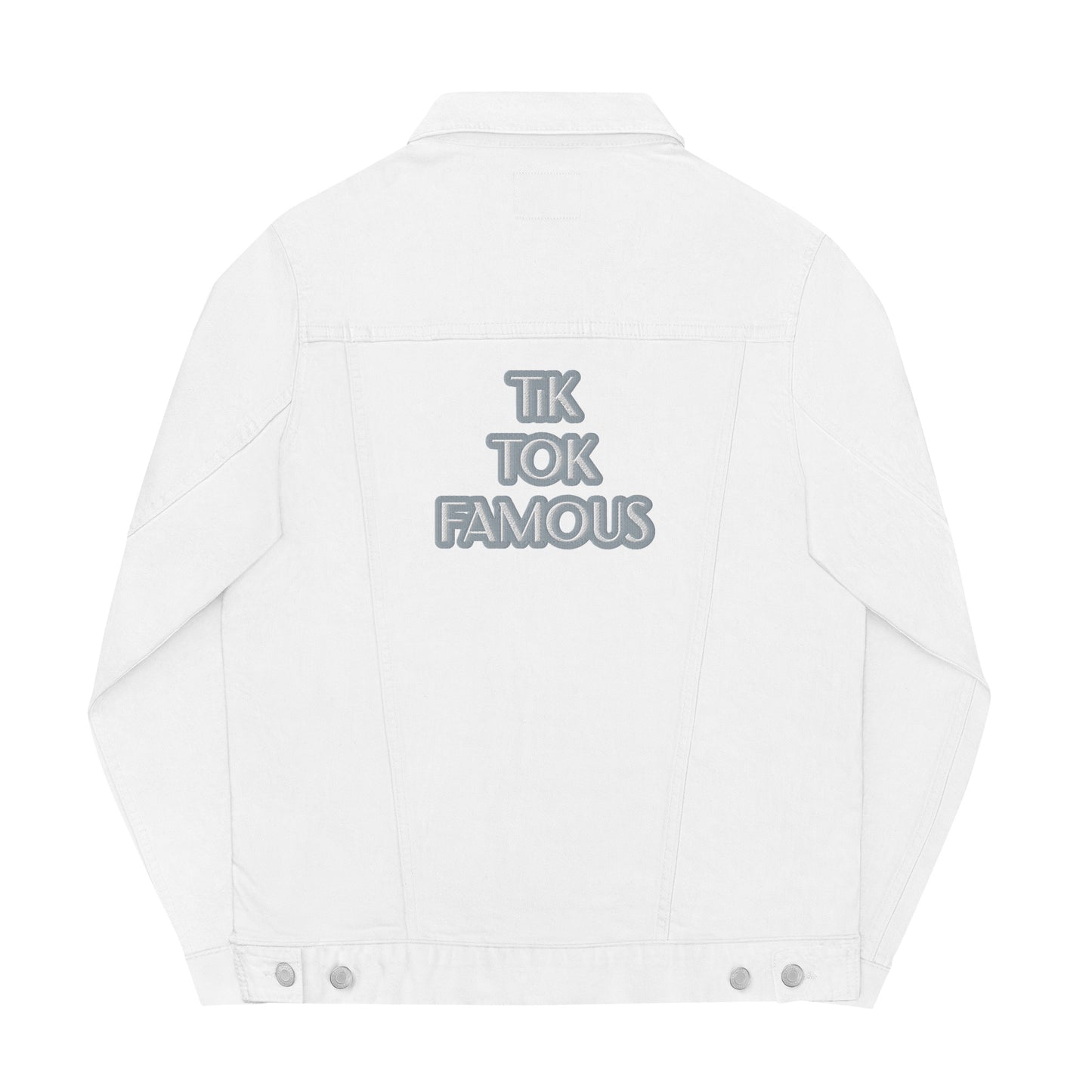 TIK TOK FAMOUS Unisex denim jacket