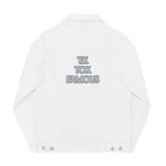 TIK TOK FAMOUS Unisex denim jacket