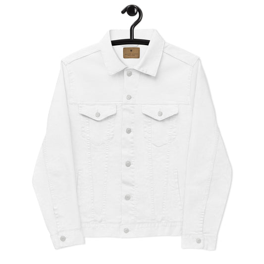 BAMBOLA WHITE denim jacket ( MEANING IS DOLL IN ITALIAN)