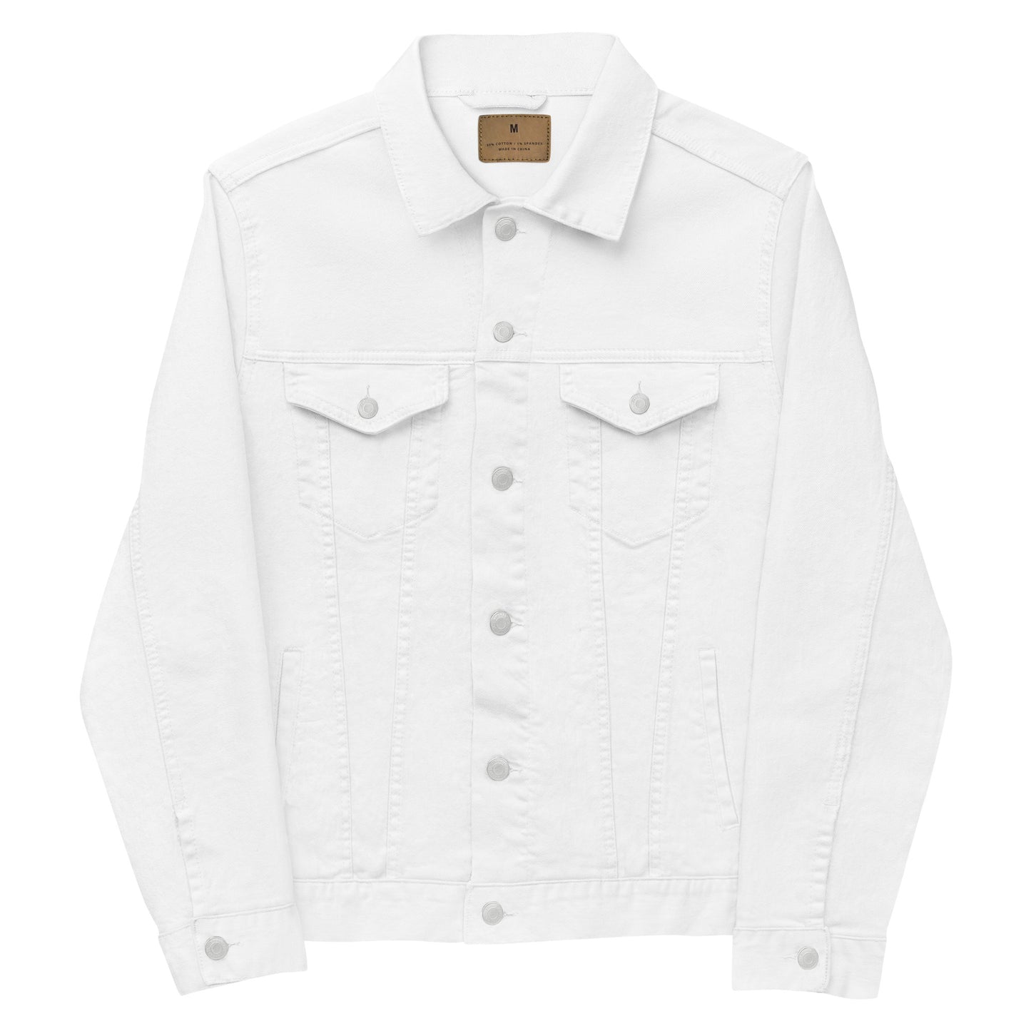 BAMBOLA WHITE denim jacket ( MEANING IS DOLL IN ITALIAN)