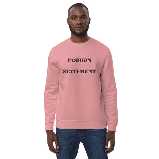 FASHION STATEMENT PINK Unisex eco sweatshirt