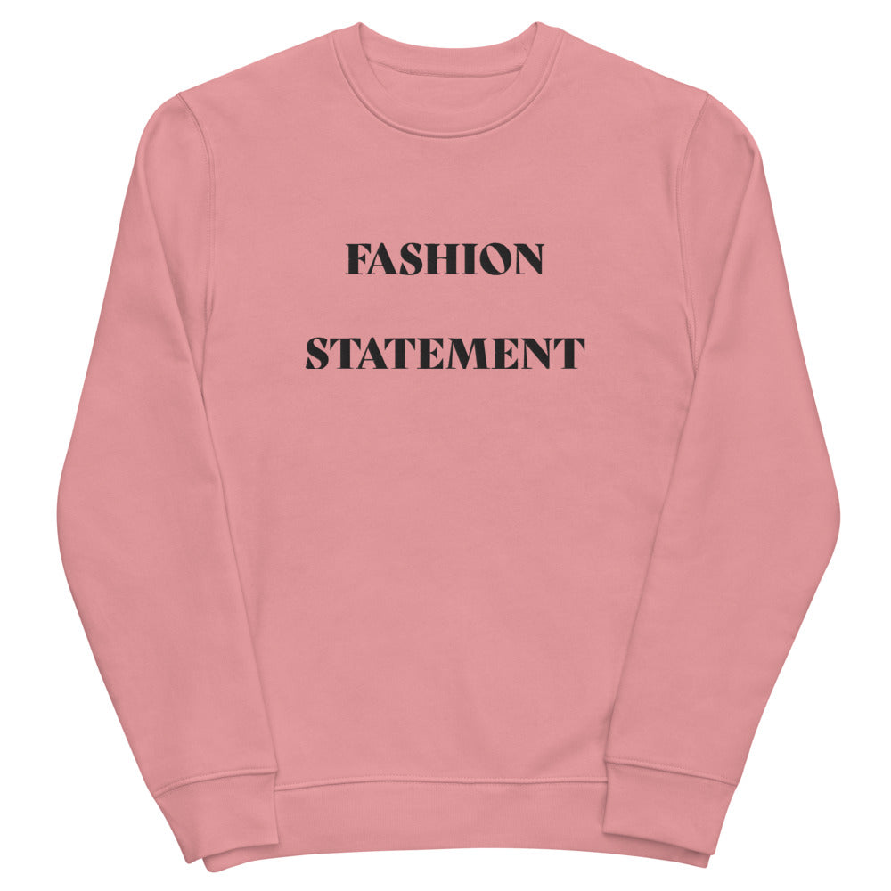 FASHION STATEMENT PINK Unisex eco sweatshirt