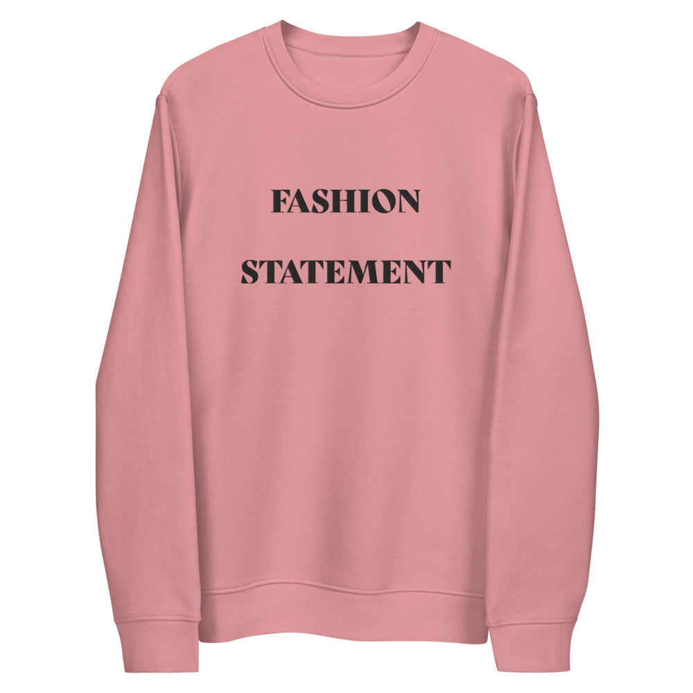 FASHION STATEMENT PINK Unisex eco sweatshirt