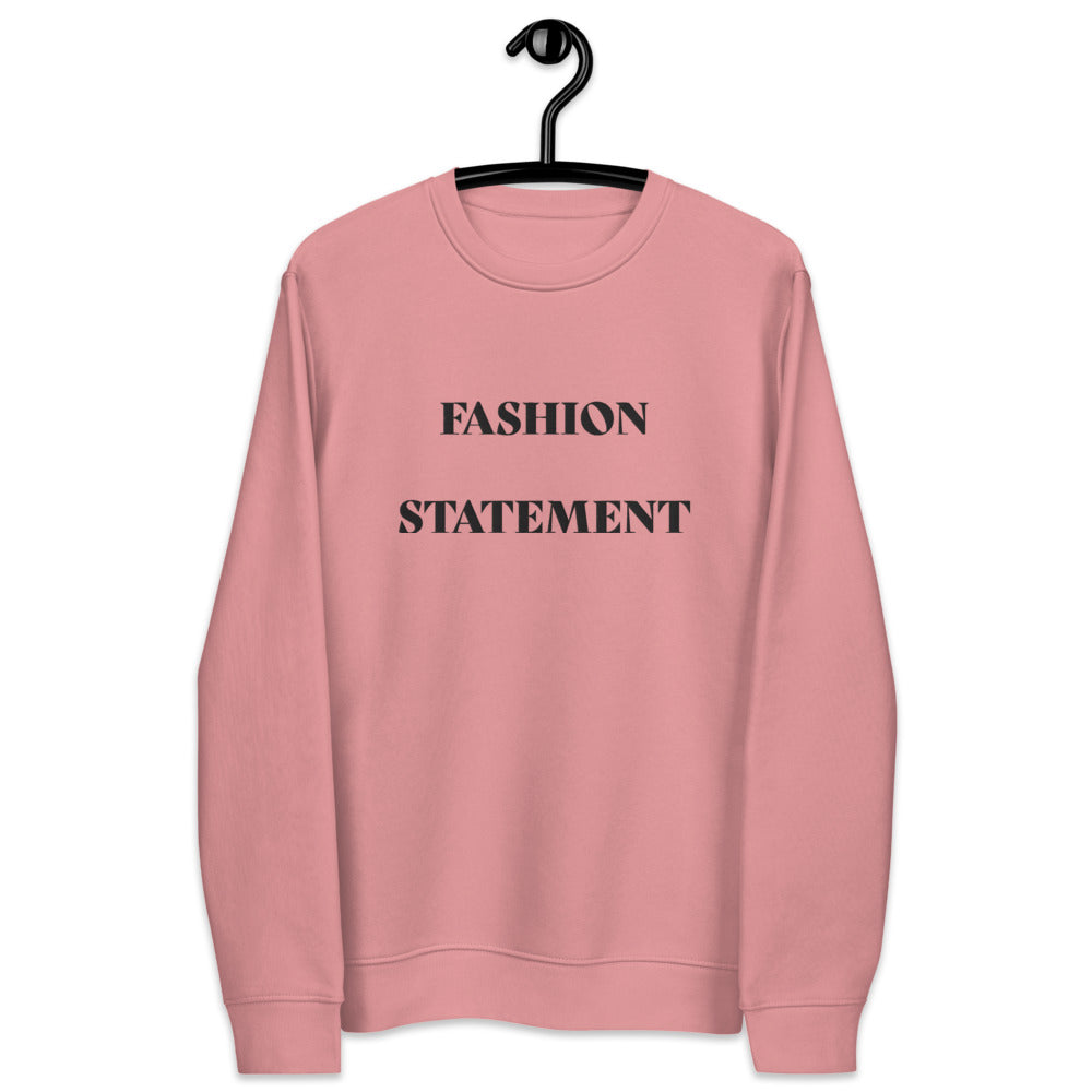 FASHION STATEMENT PINK Unisex eco sweatshirt