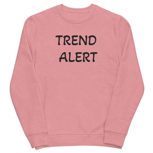 TREND ALERT PINK Unisex eco sweatshirt #BABYBIRDIEBOSS