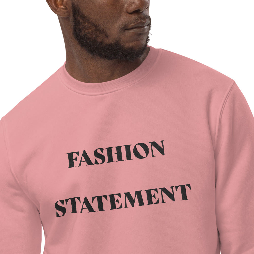 FASHION STATEMENT PINK Unisex eco sweatshirt