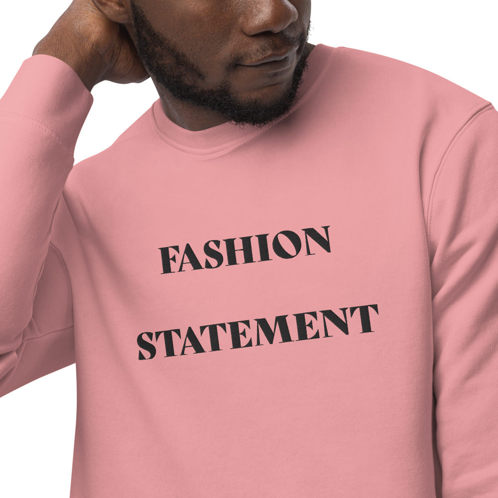 FASHION STATEMENT PINK Unisex eco sweatshirt