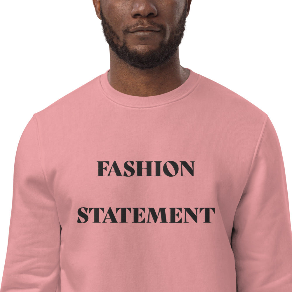 FASHION STATEMENT PINK Unisex eco sweatshirt