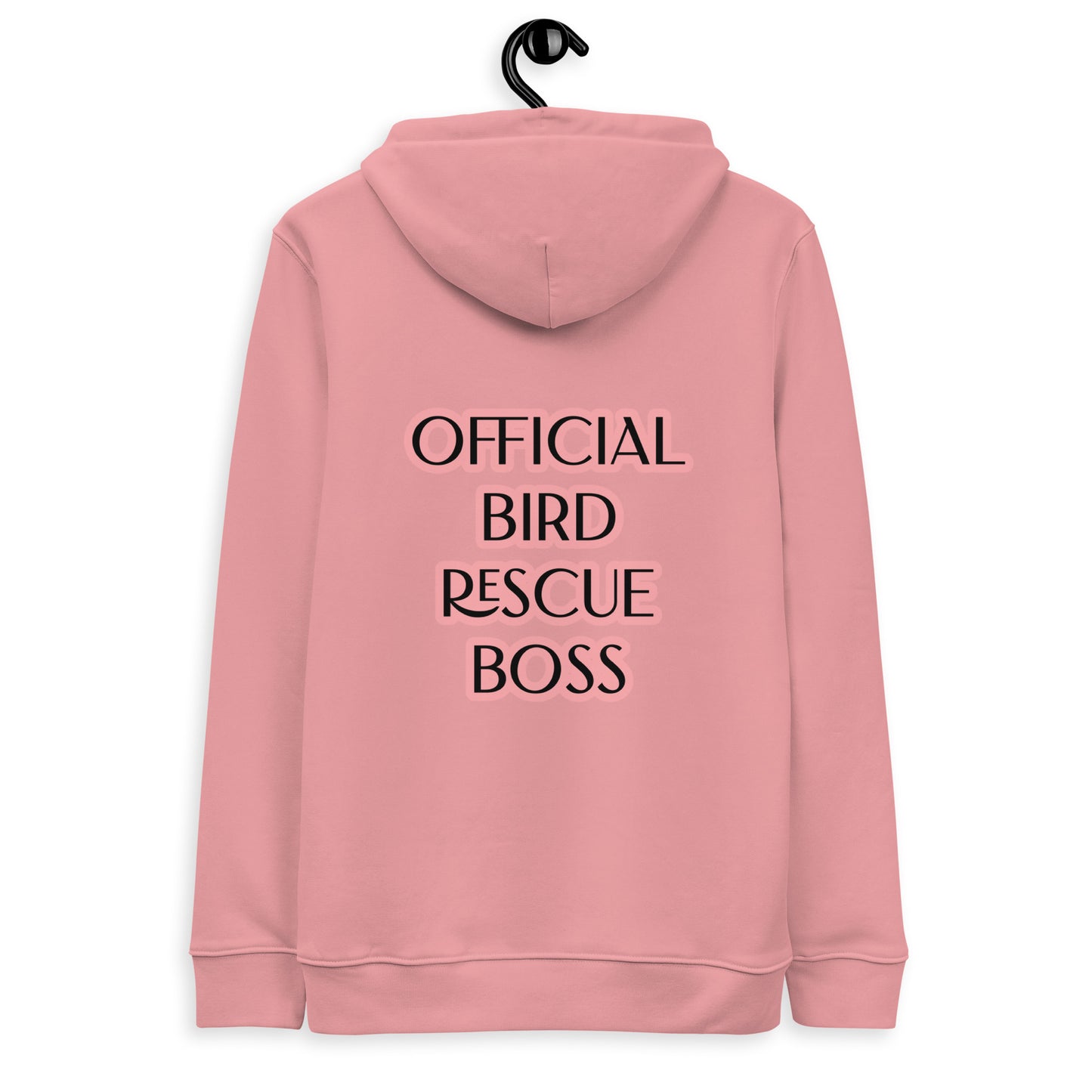 OFFICIAL BIRD RESCUE BOSS- PINK Unisex essential eco hoodie