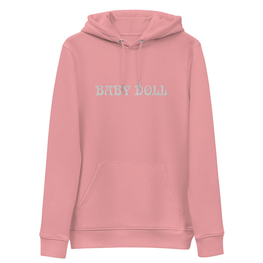 BABY DOLL PINK Unisex essential eco hoodie