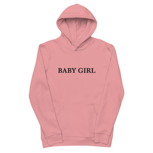 BABY GIRL PINK-Unisex essential eco hoodie