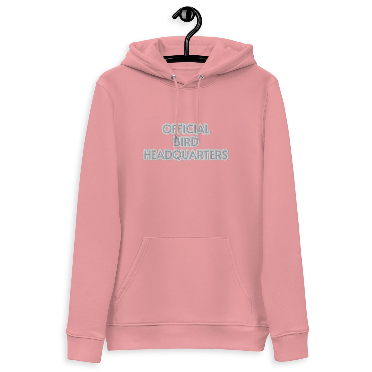 OFFICIAL BIRD HEADQUARTERS--PINK Unisex essential eco hoodie