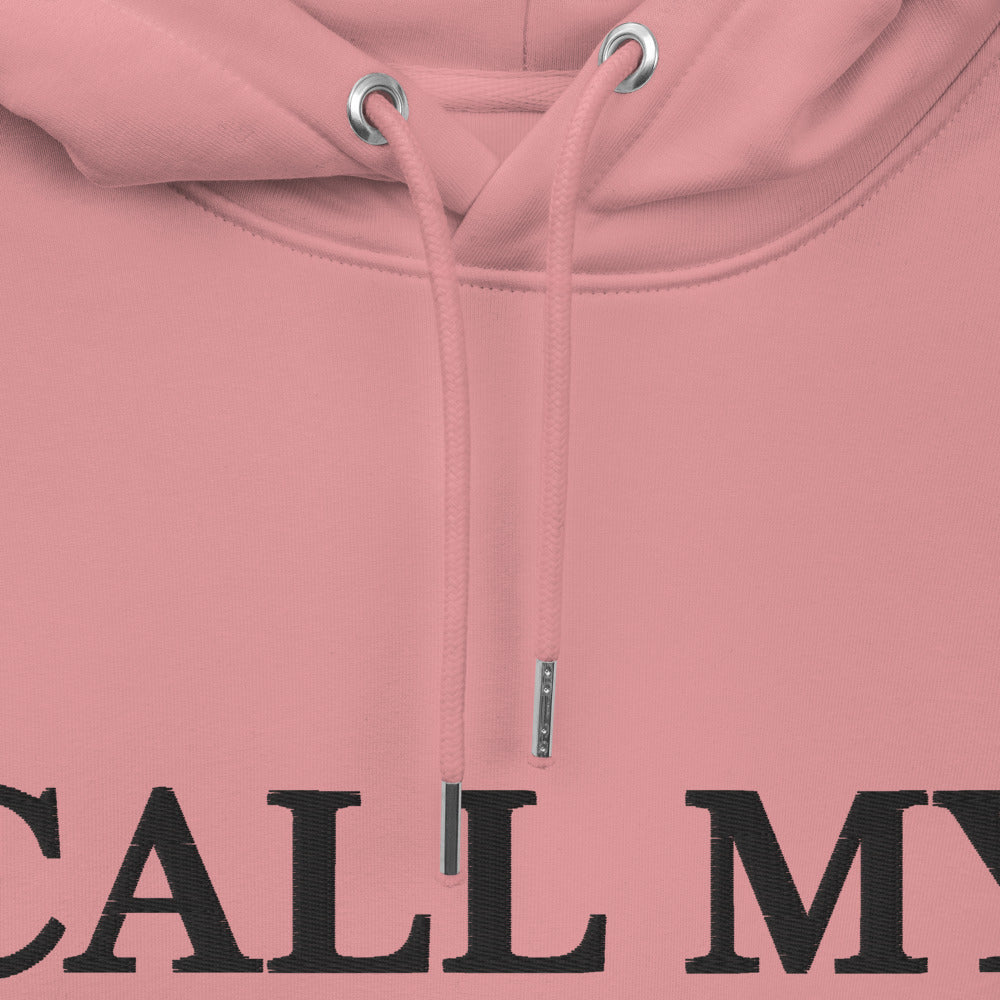 CALL MY AGENT PINK-Unisex essential eco hoodie