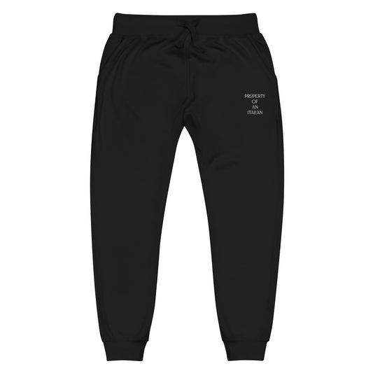 PROPERTY OF AN ITALIAN Unisex fleece sweatpants