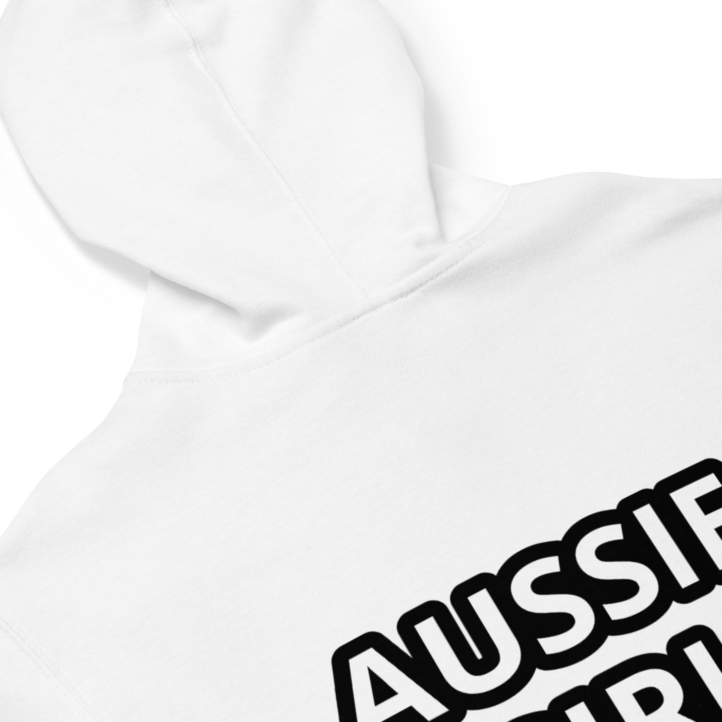 AUSSIE GIRL----fleece zip up hoodie