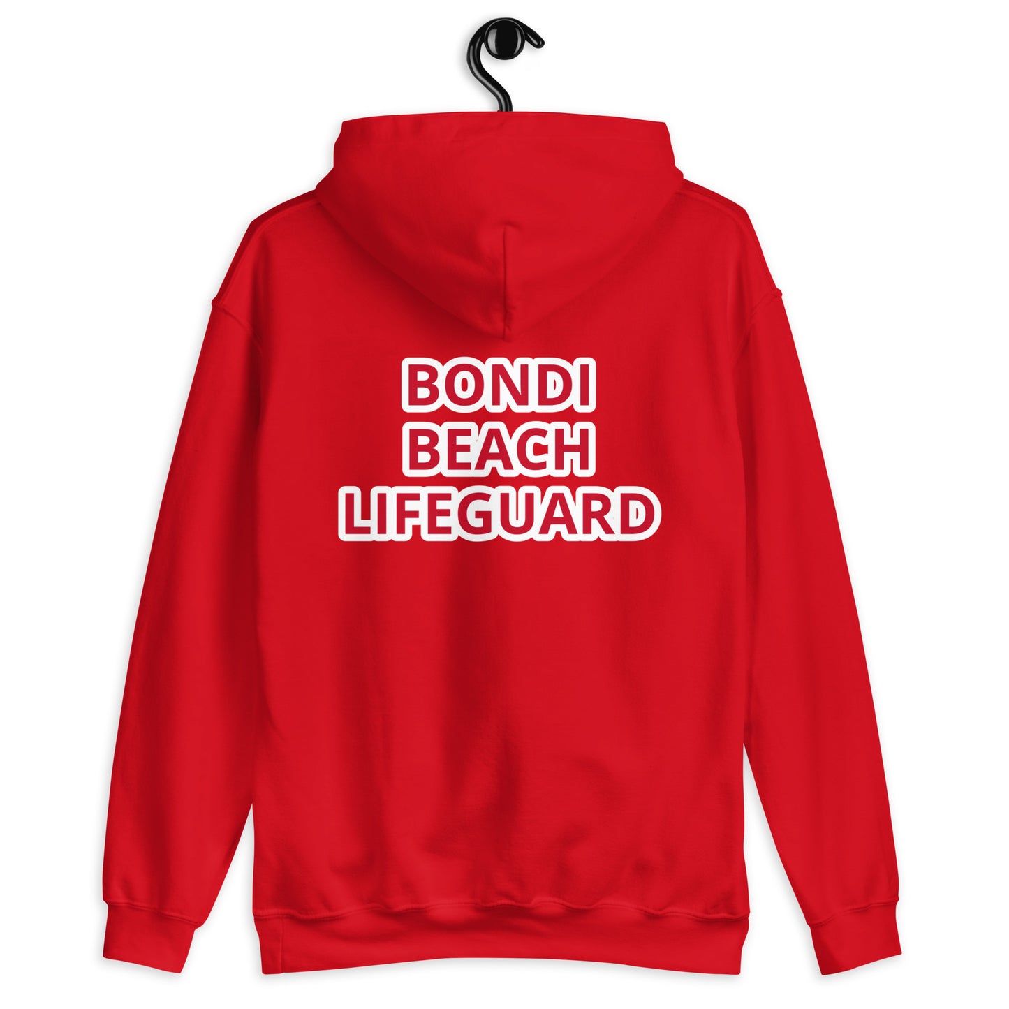 BONDI BEACH LIFEGUARD---RED Unisex Hoodie