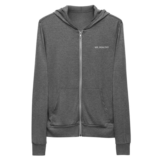 Unisex zip hoodie