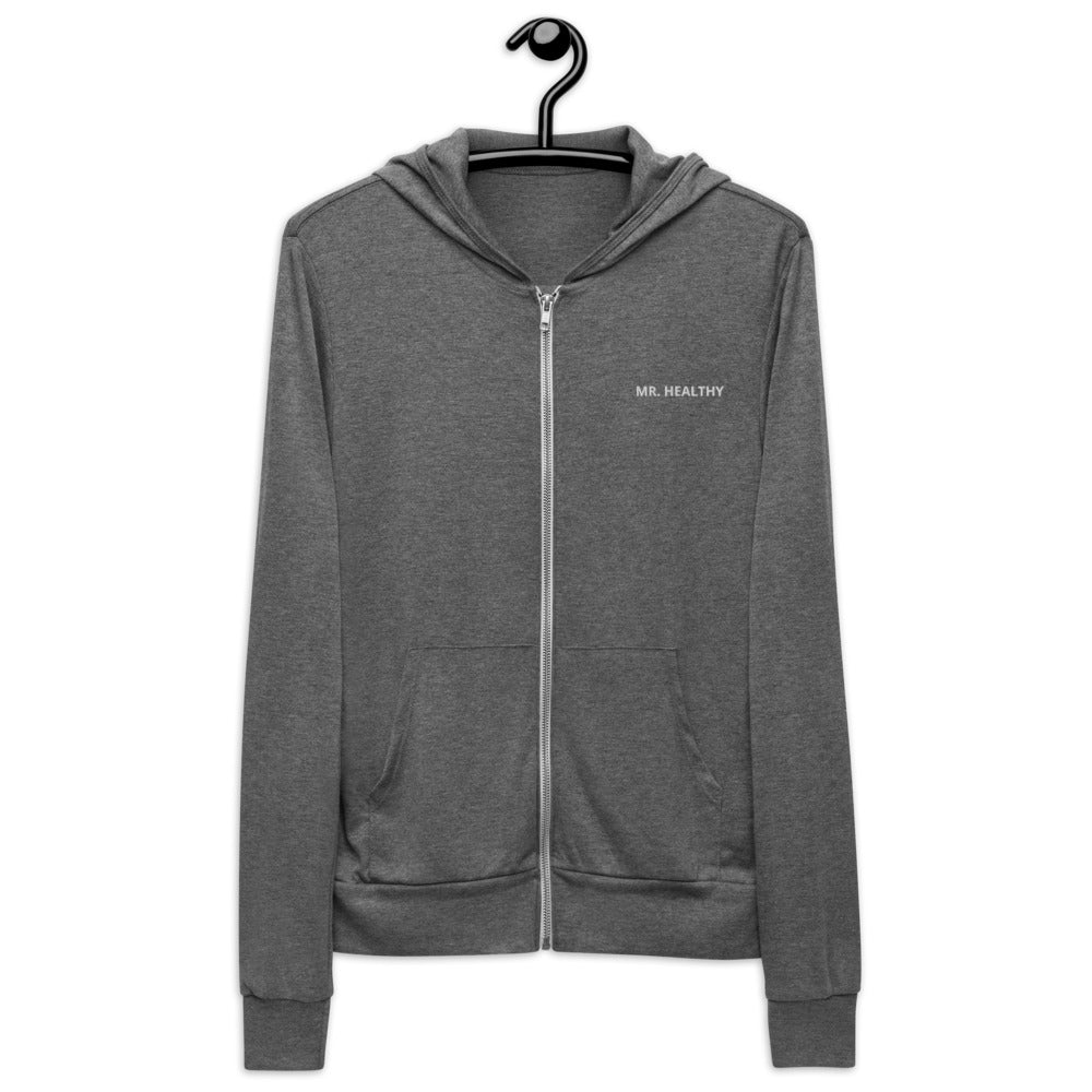 Unisex zip hoodie