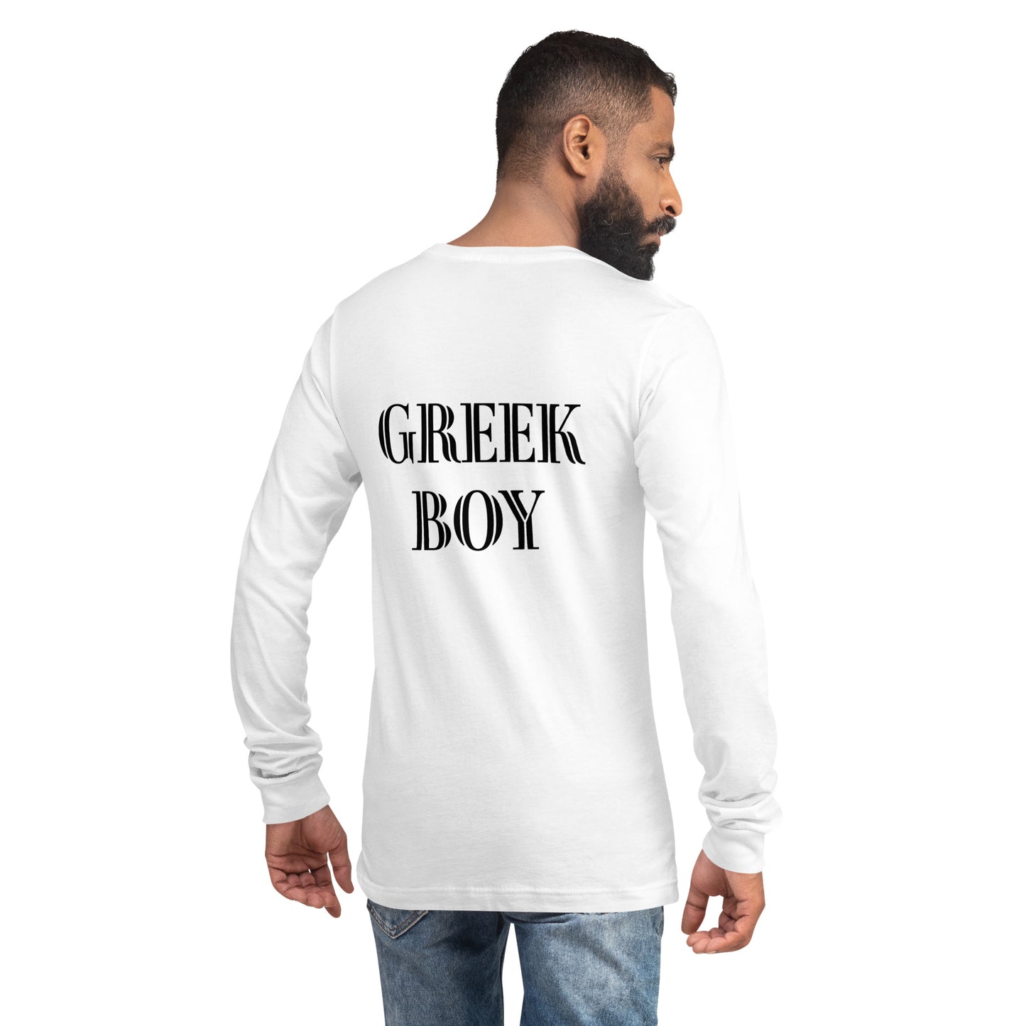 GREEK BOY -MEN Long Sleeve Tee