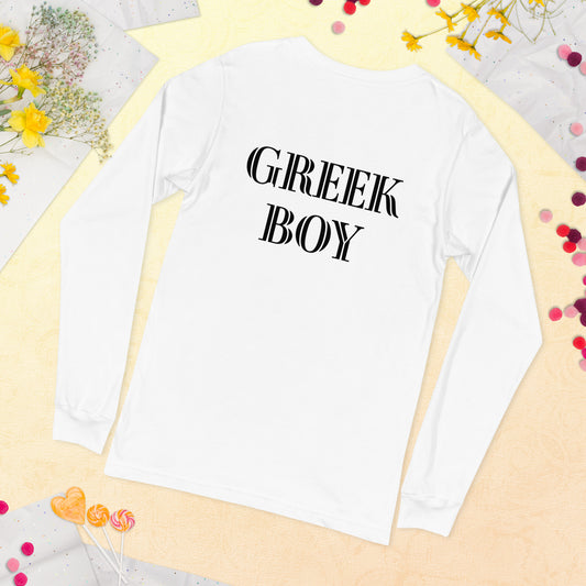 GREEK BOY -MEN Long Sleeve Tee