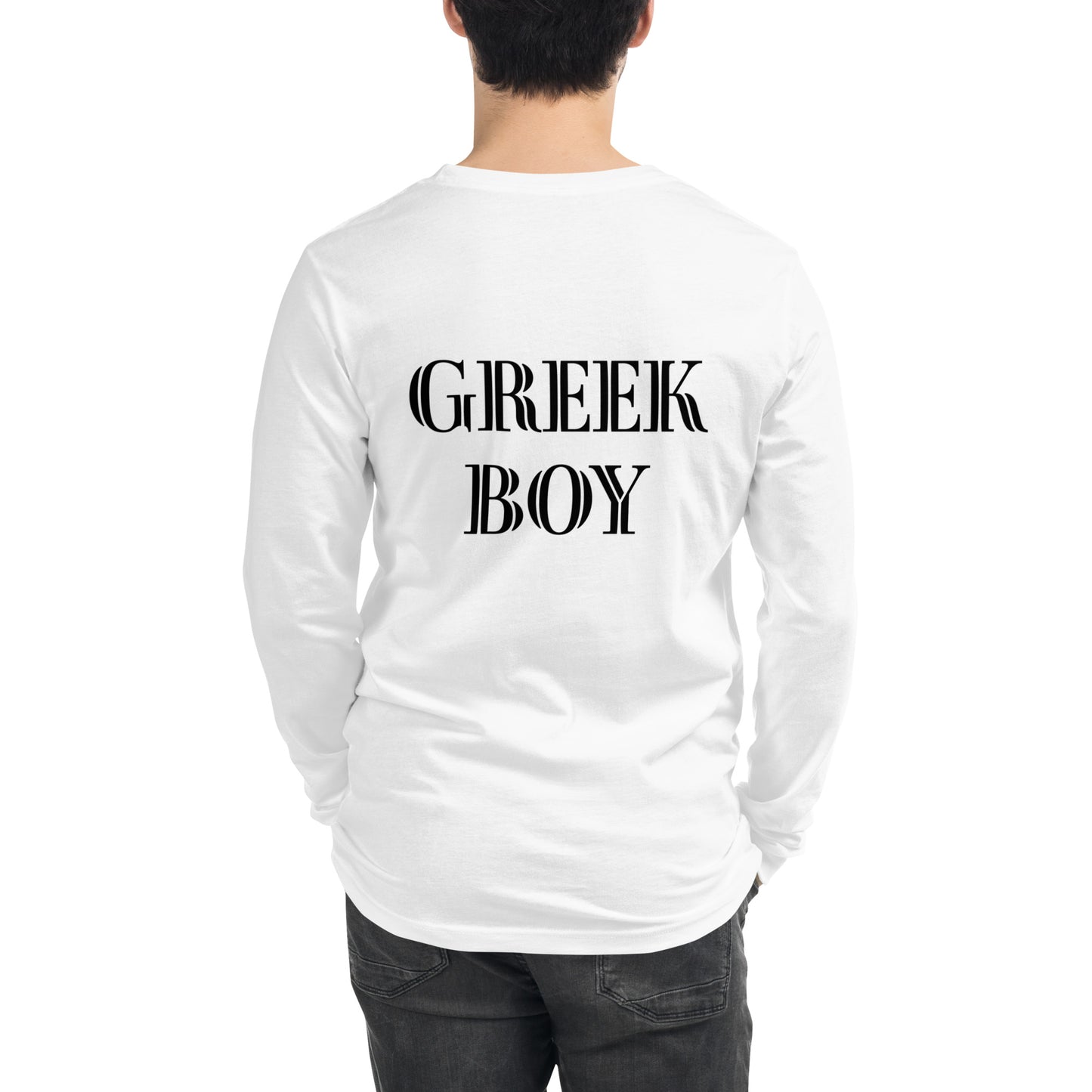 GREEK BOY -MEN Long Sleeve Tee