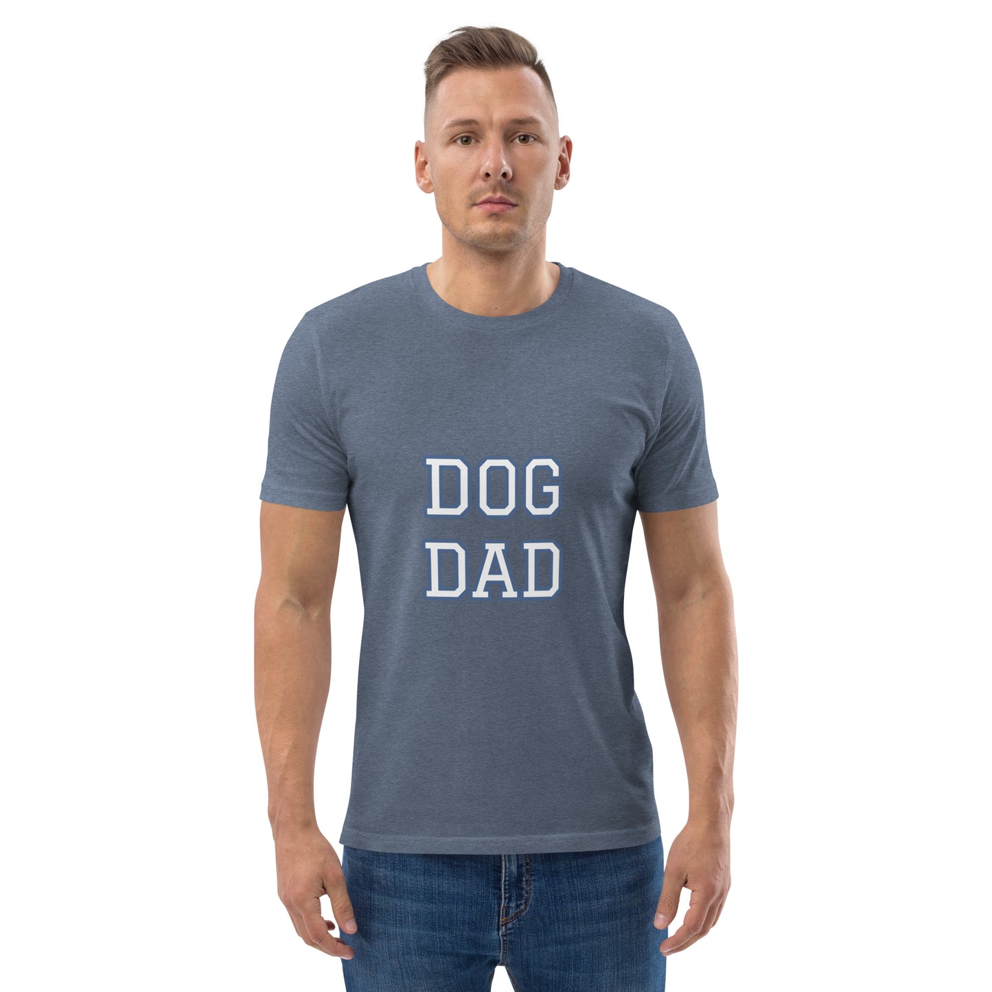 DOG DAD Unisex organic cotton t-shirt