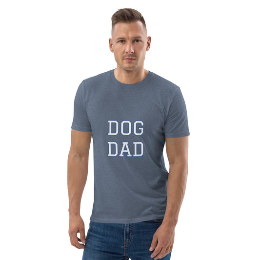 DOG DAD Unisex organic cotton t-shirt