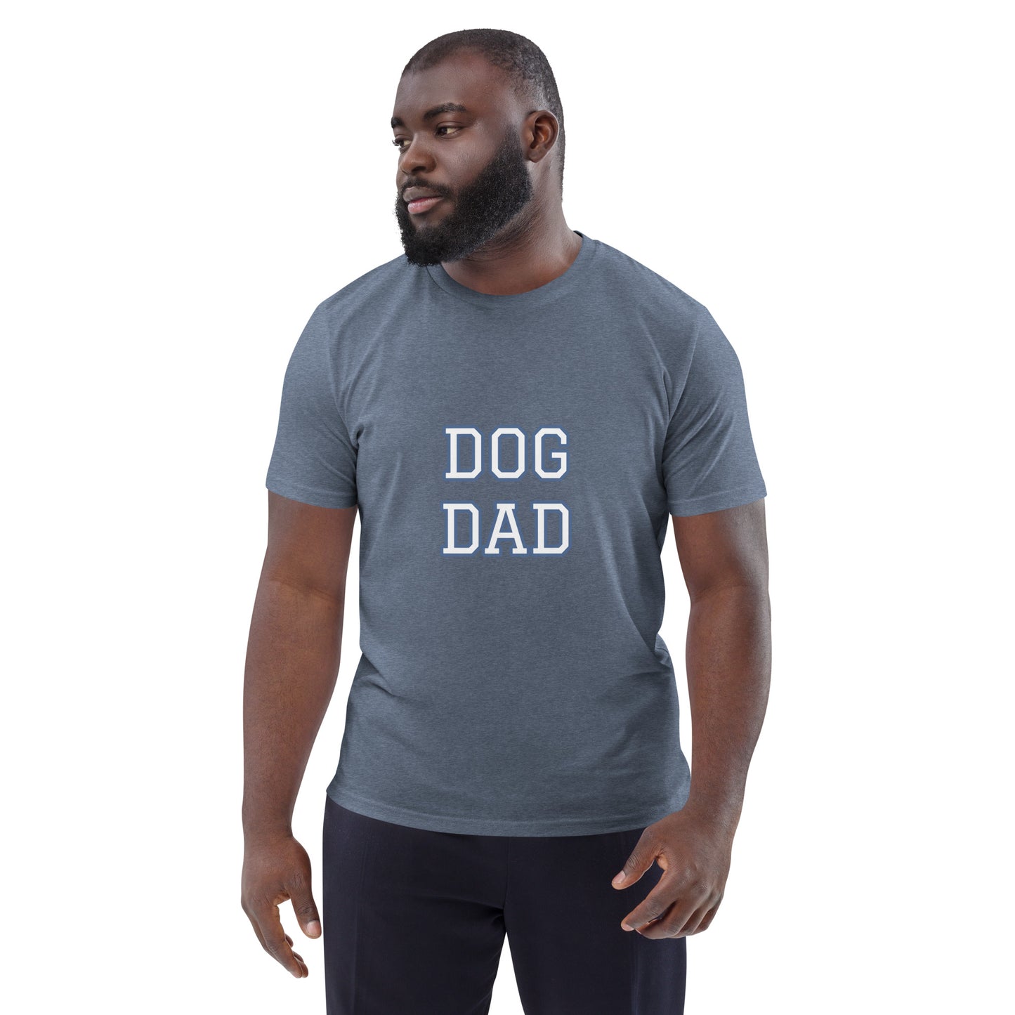 DOG DAD Unisex organic cotton t-shirt