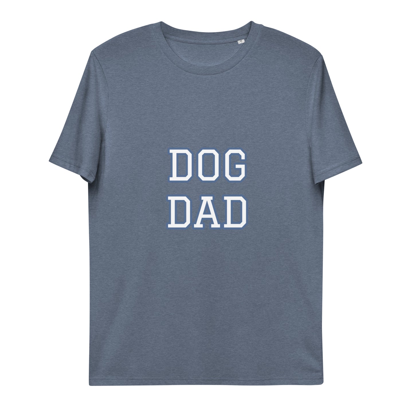 DOG DAD Unisex organic cotton t-shirt