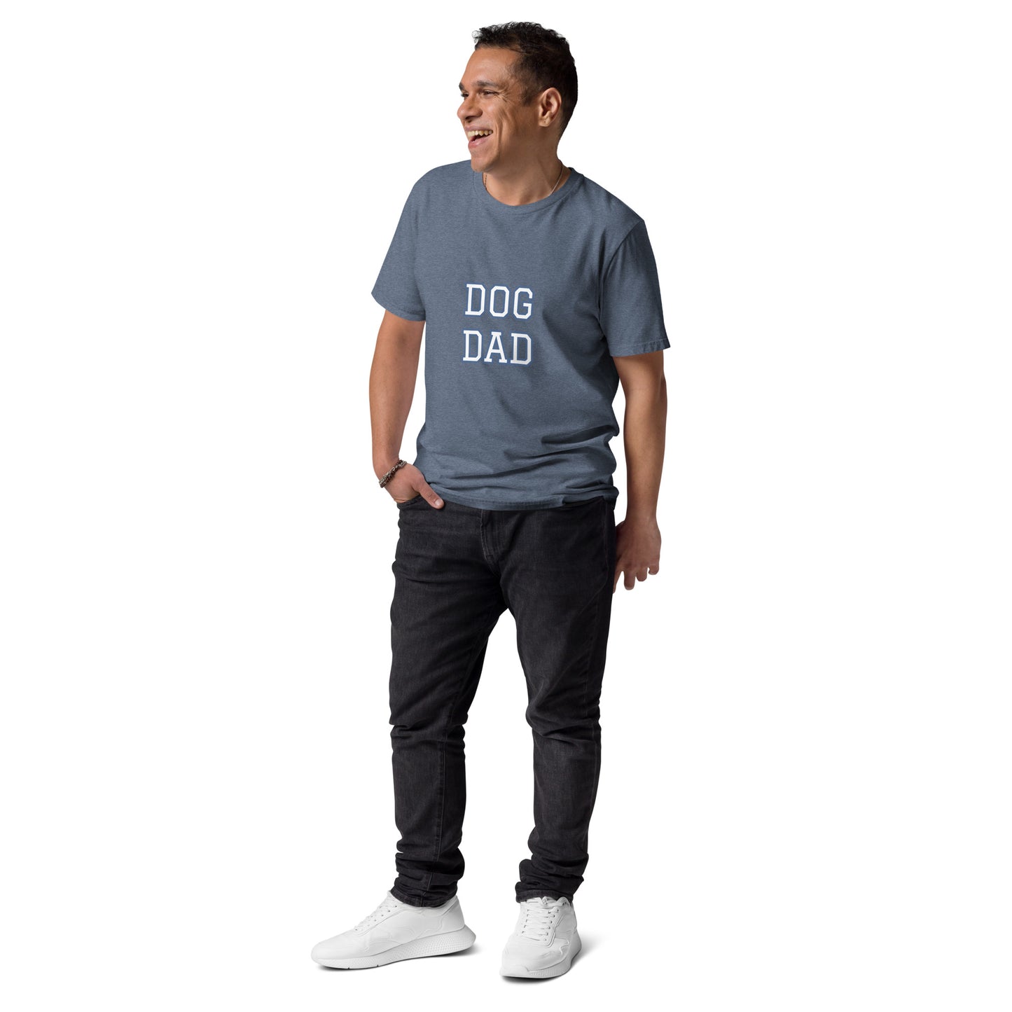 DOG DAD Unisex organic cotton t-shirt