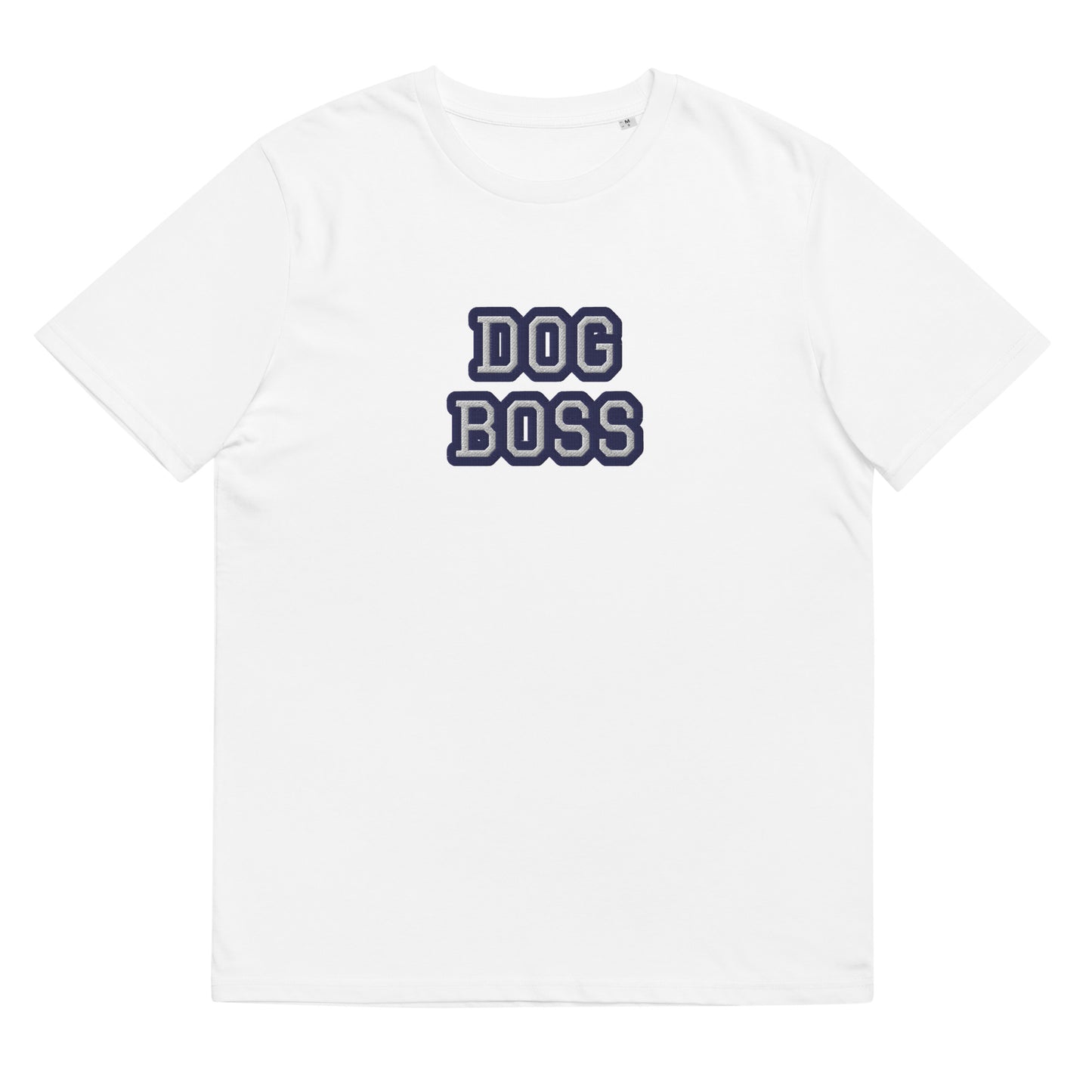 DOG BOSS EMBROIDERY SHIRT-100% COTTON