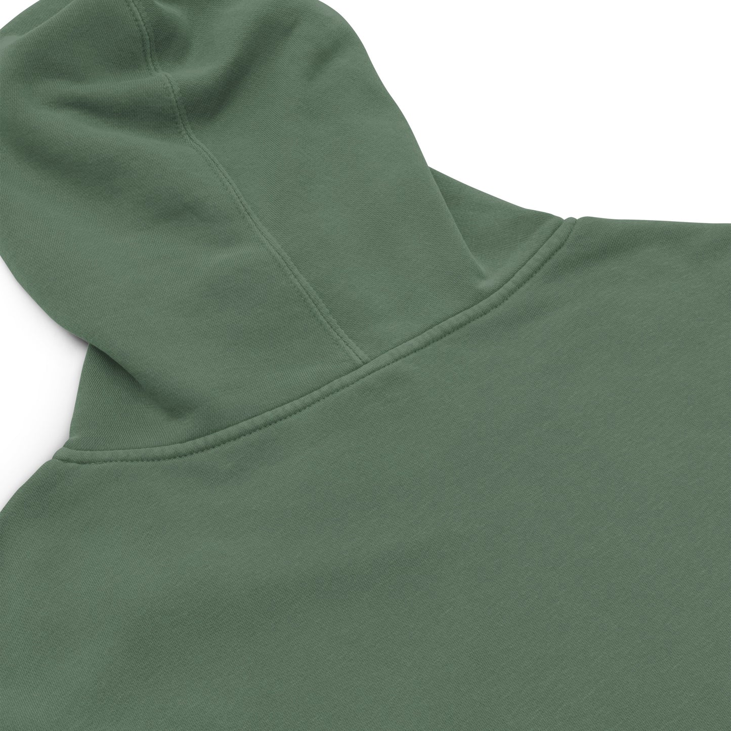 OFFICIAL BIRD WHISPERER---GREEN----Unisex pigment-dyed hoodie