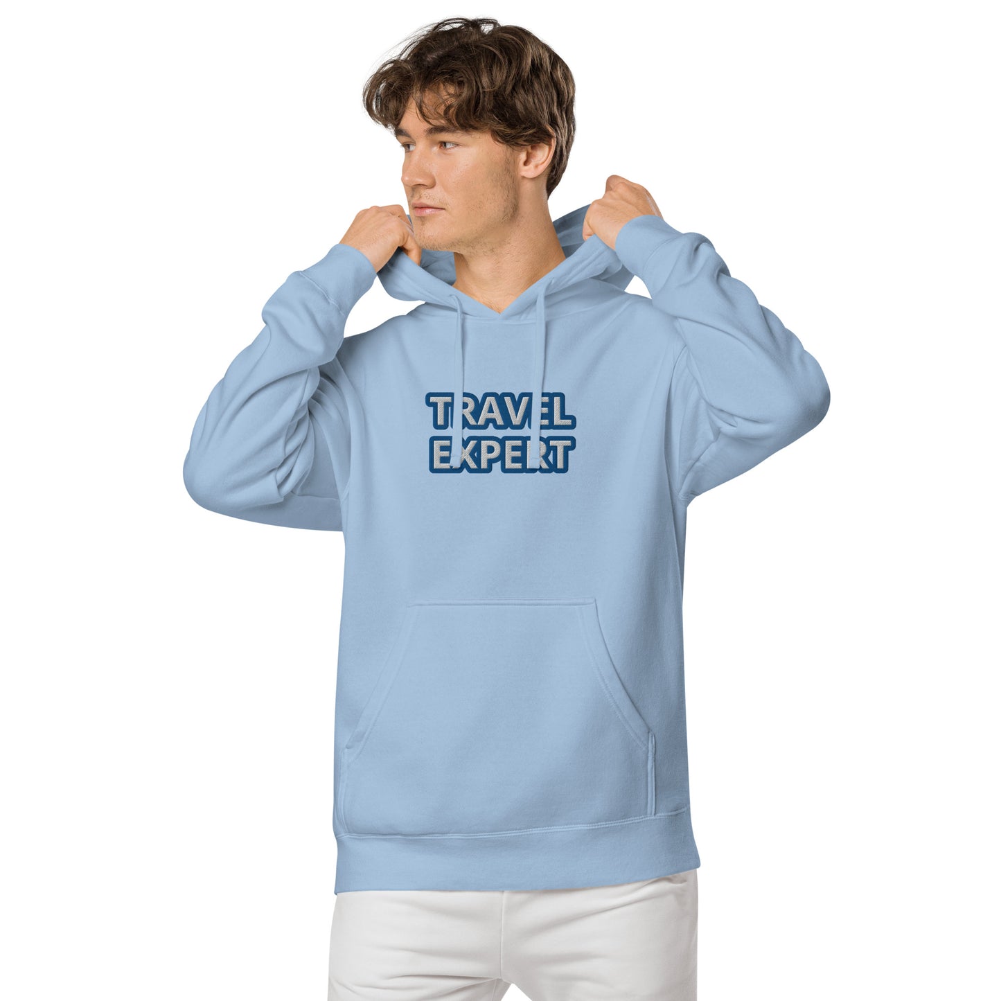 TRAVEL EXPERT ----LUXURY BLUE--Unisex HOODIE