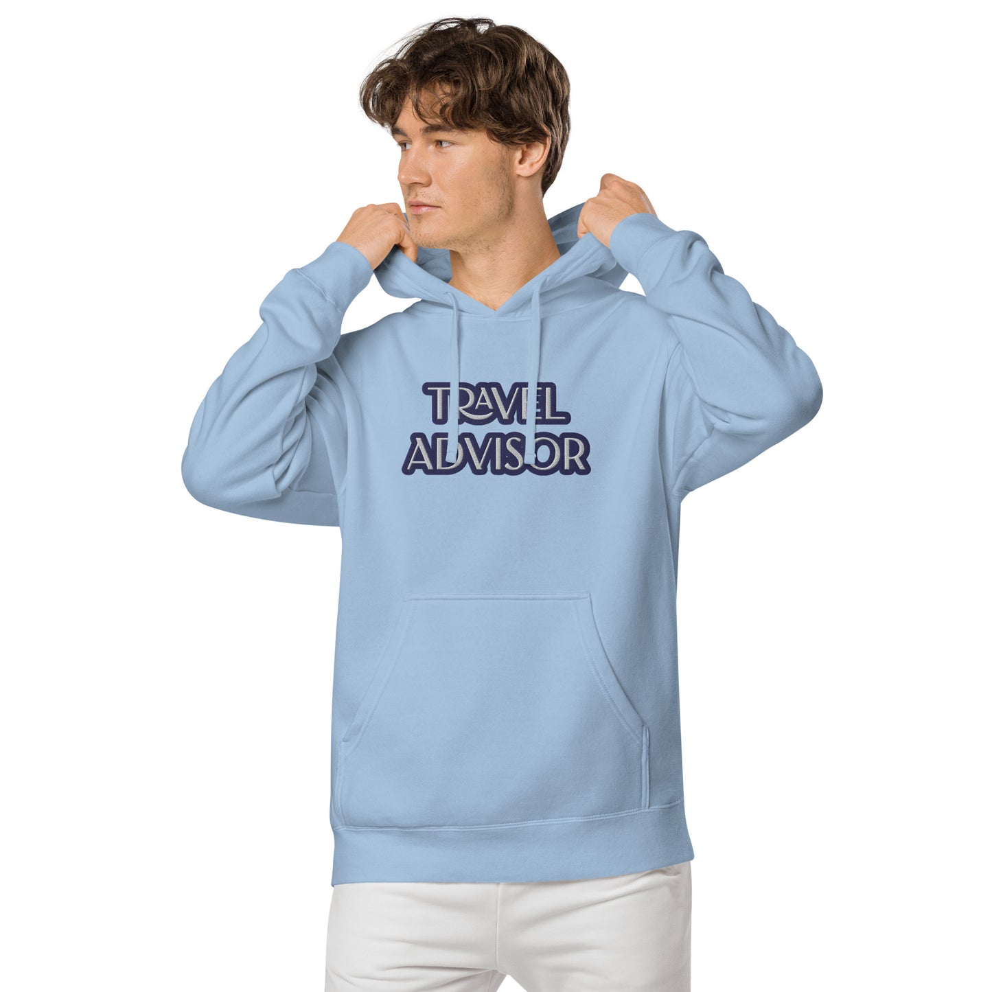 TRAVEL ADVISOR---LUXURY BLUE Unisex HOODIE