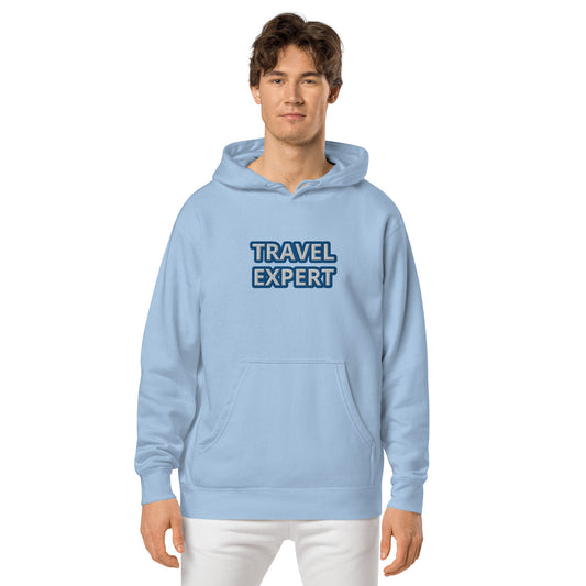 TRAVEL EXPERT ----LUXURY BLUE--Unisex HOODIE