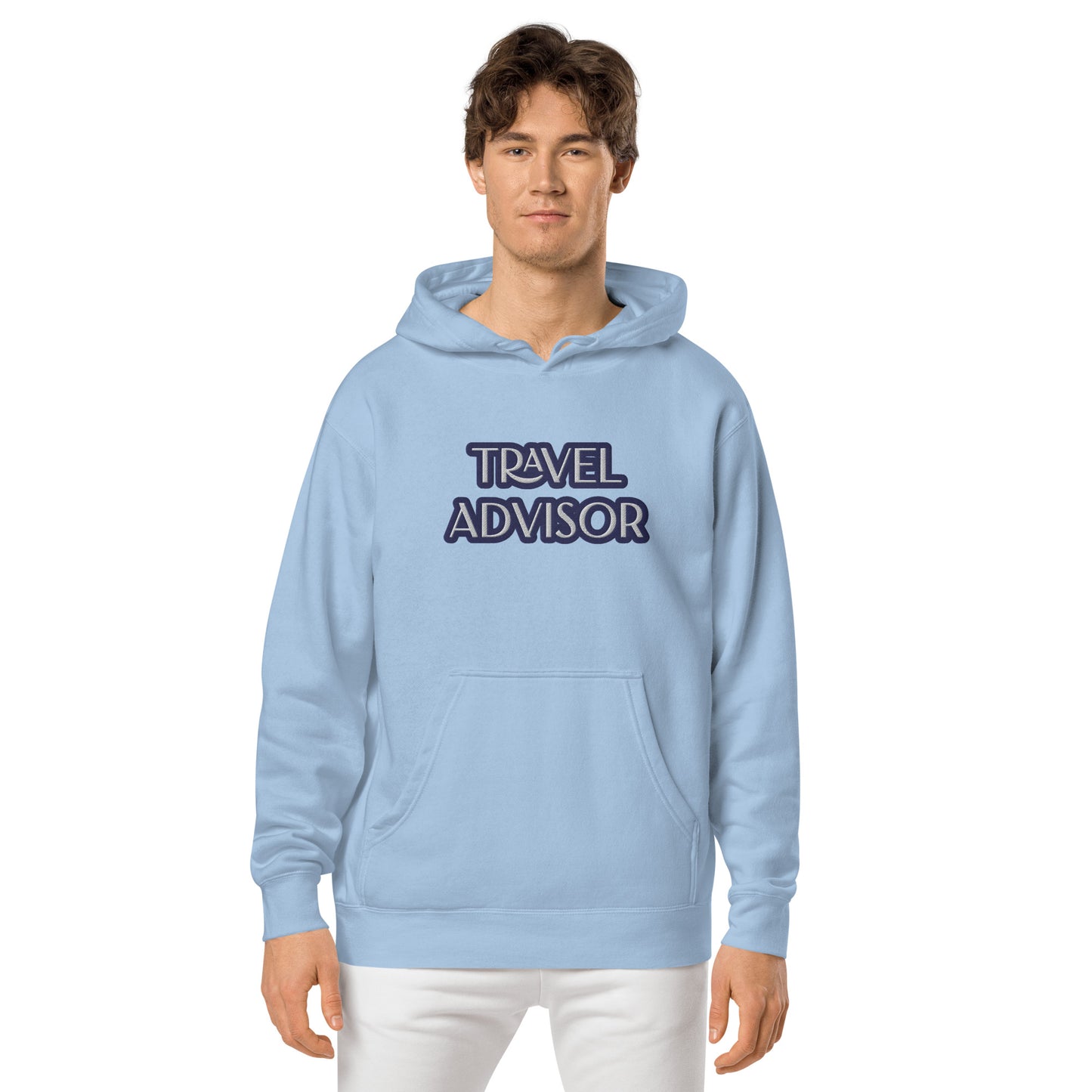 TRAVEL ADVISOR---LUXURY BLUE Unisex HOODIE