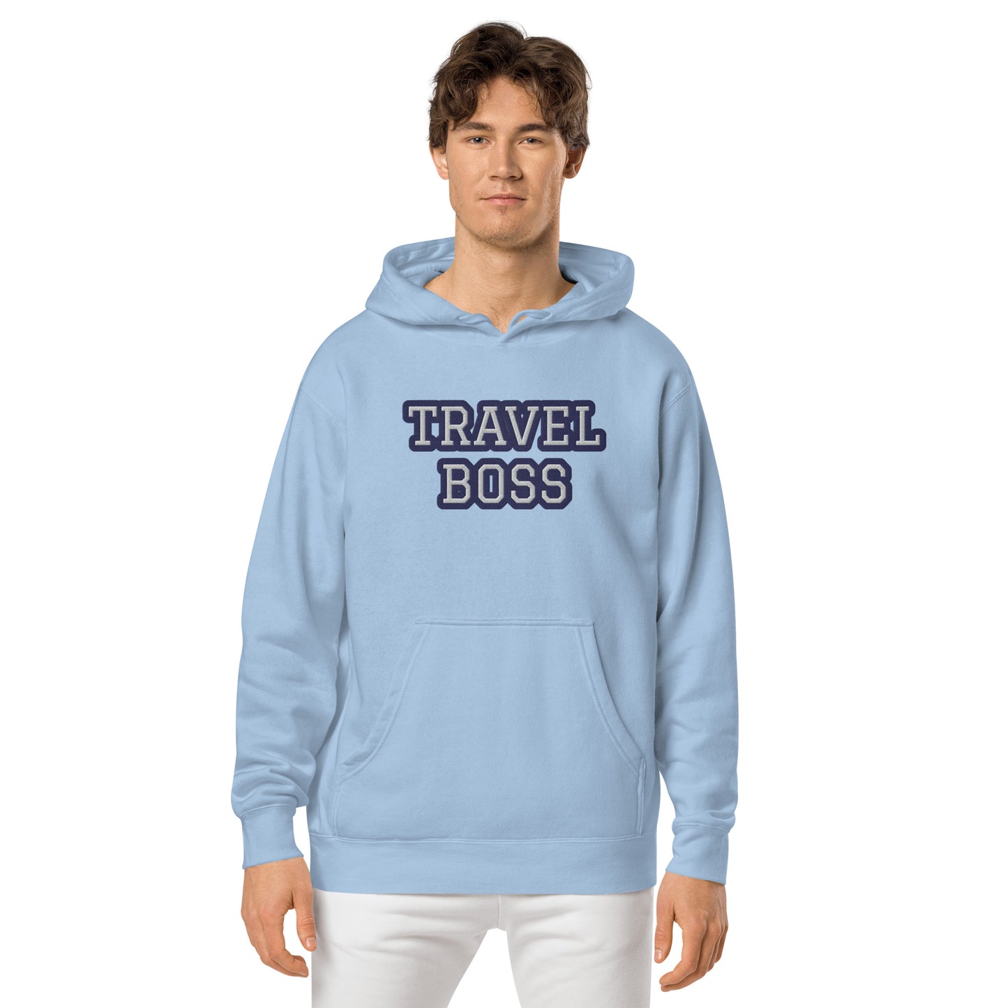 TRAVEL BOSS---LUXURY BLUE Unisex HOODIE