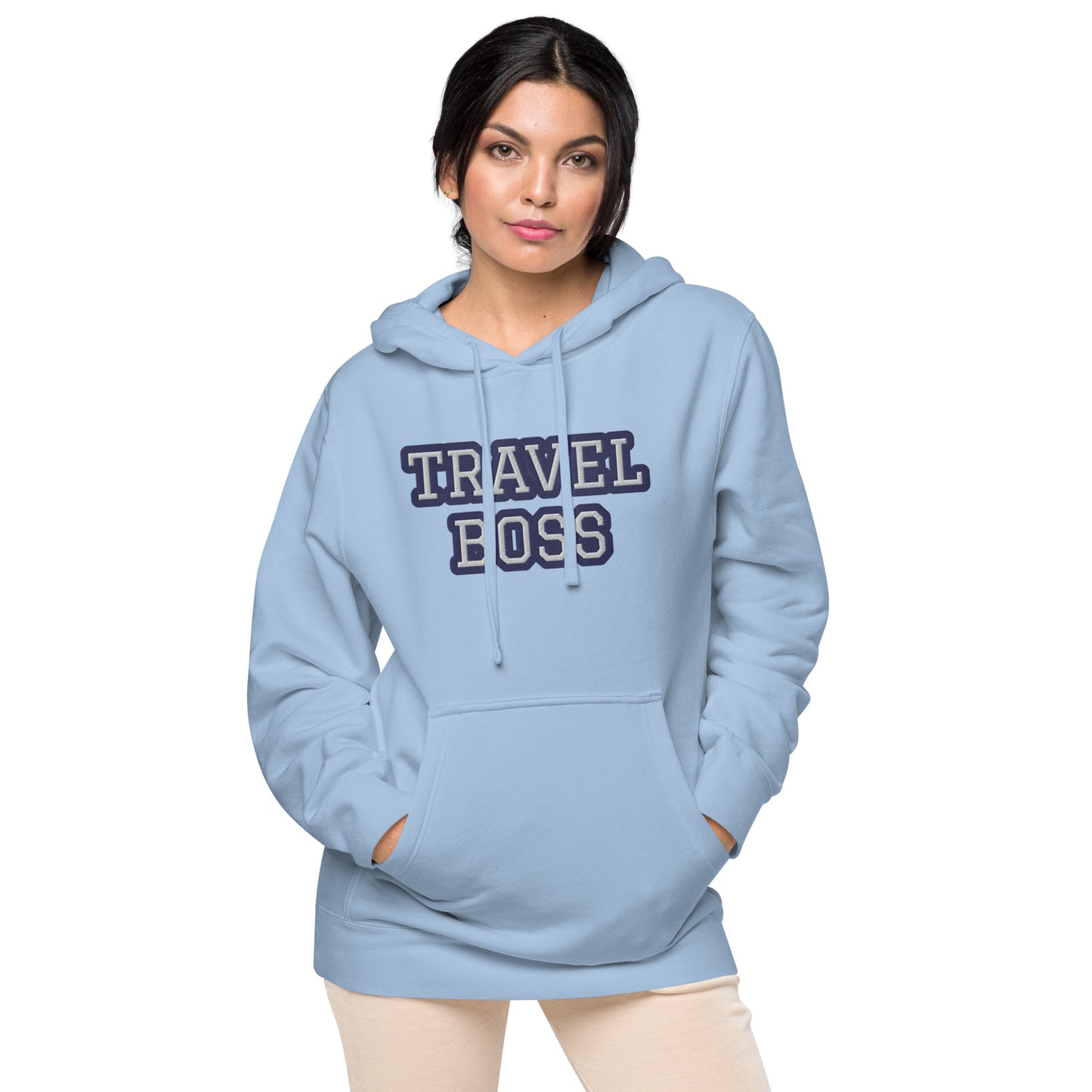 TRAVEL BOSS---LUXURY BLUE Unisex HOODIE