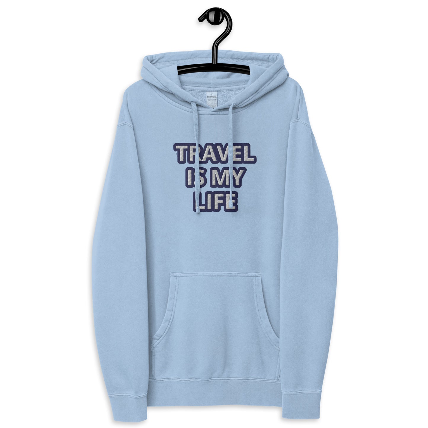 TRAVEL IS MY LIFE-----LUXURY BLUE Unisex hoodie