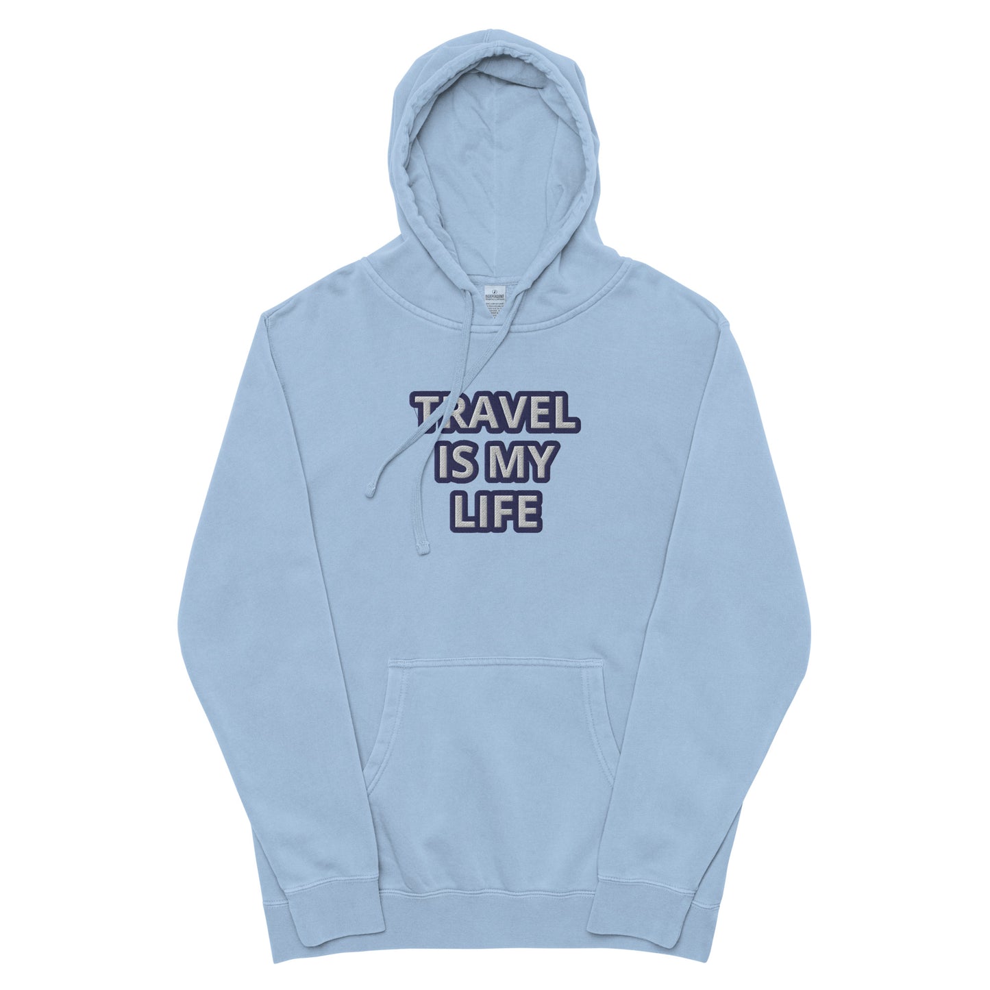 TRAVEL IS MY LIFE-----LUXURY BLUE Unisex hoodie