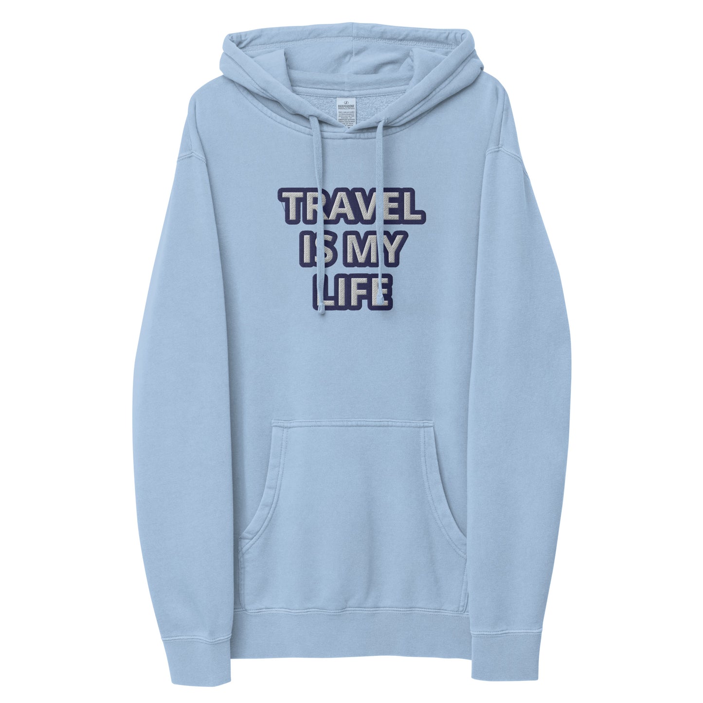 TRAVEL IS MY LIFE-----LUXURY BLUE Unisex hoodie