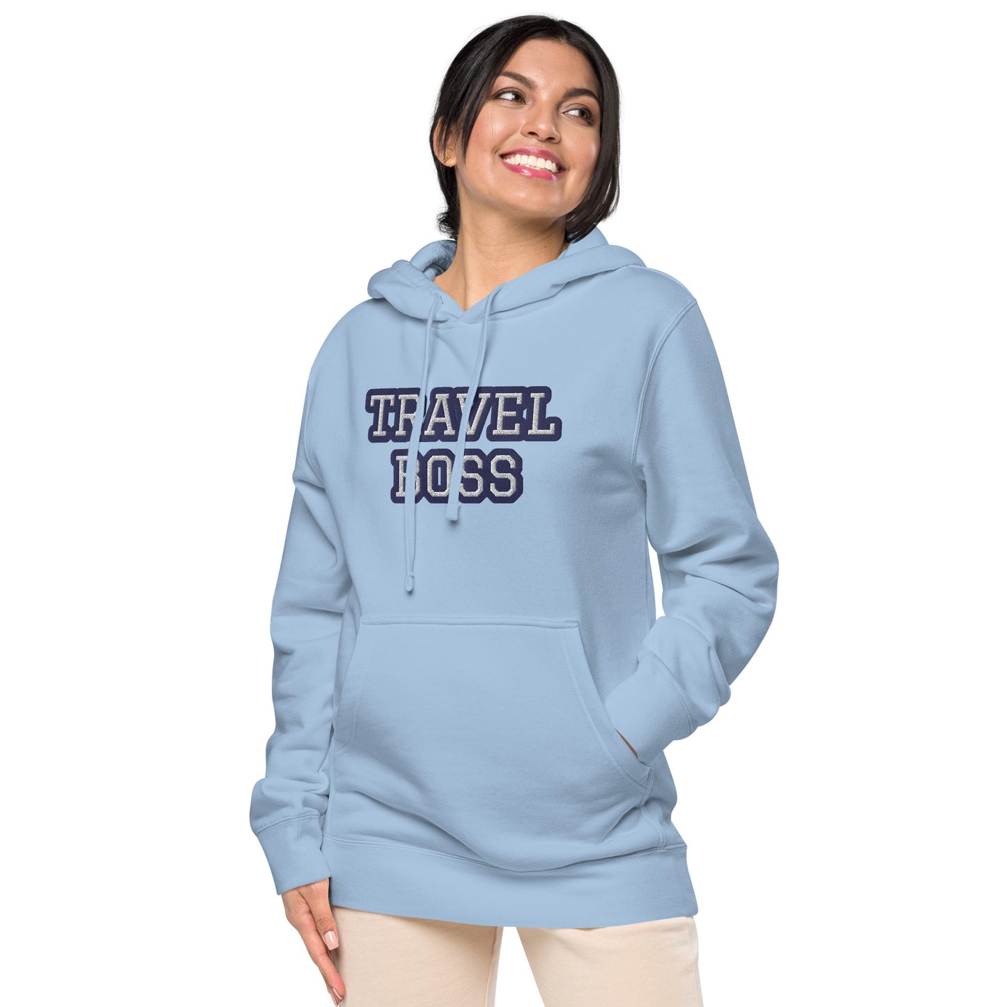 TRAVEL BOSS---LUXURY BLUE Unisex HOODIE