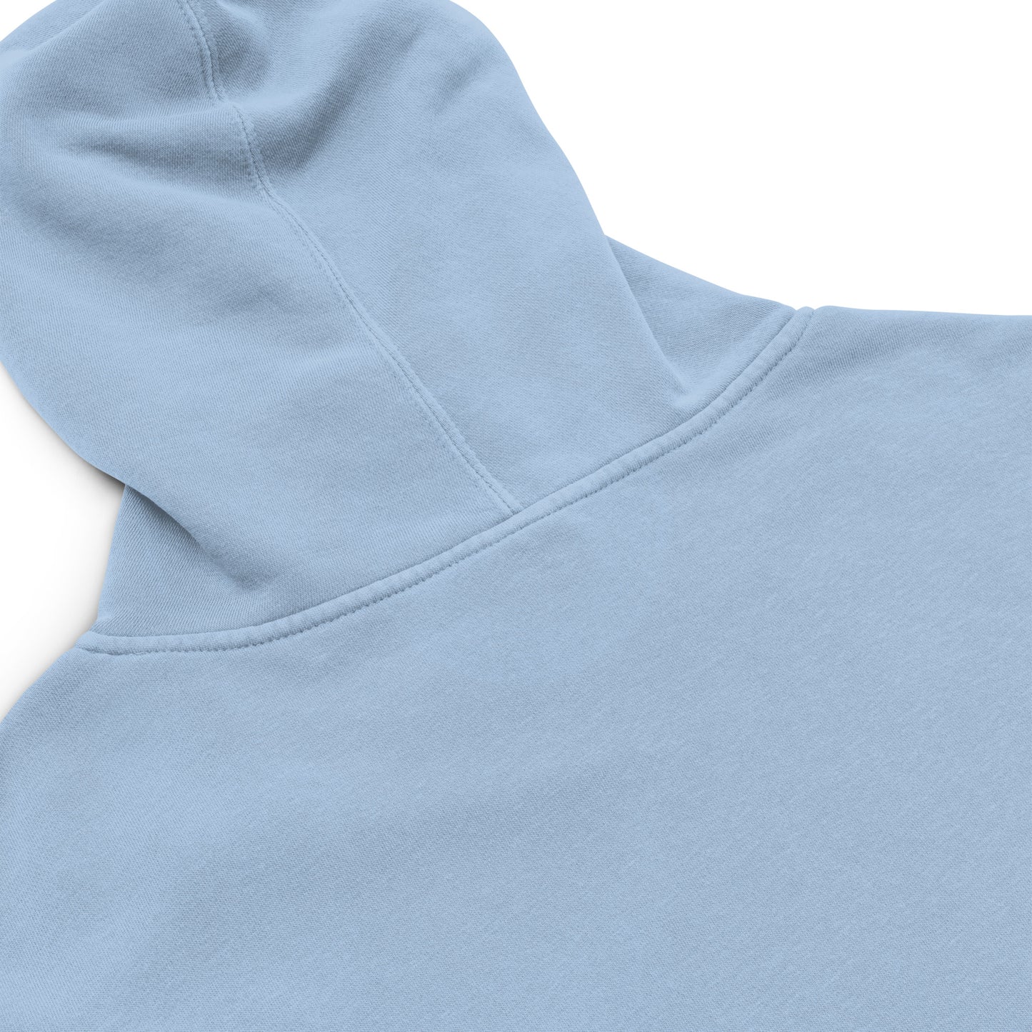 YES THE BIRD IS SPOILED--BLUE-Unisex pigment-dyed hoodie