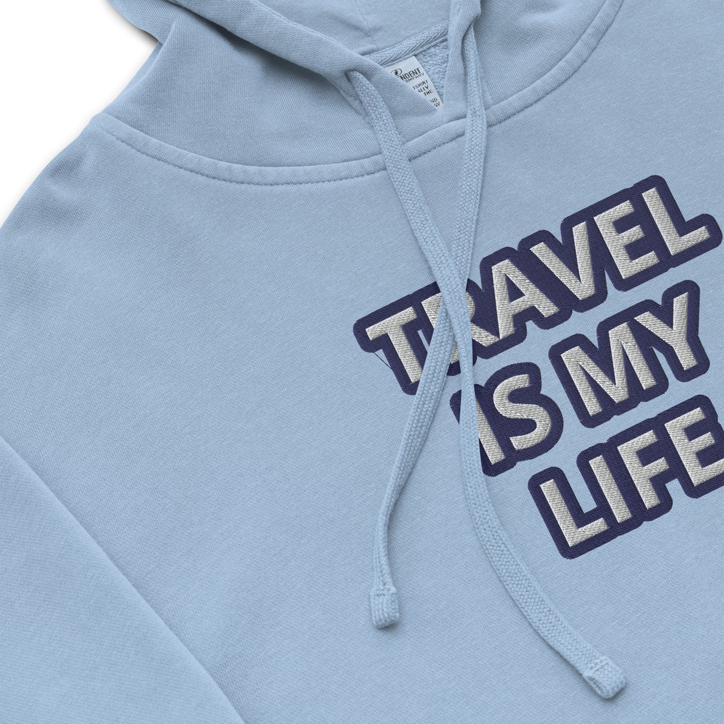 TRAVEL IS MY LIFE-----LUXURY BLUE Unisex hoodie