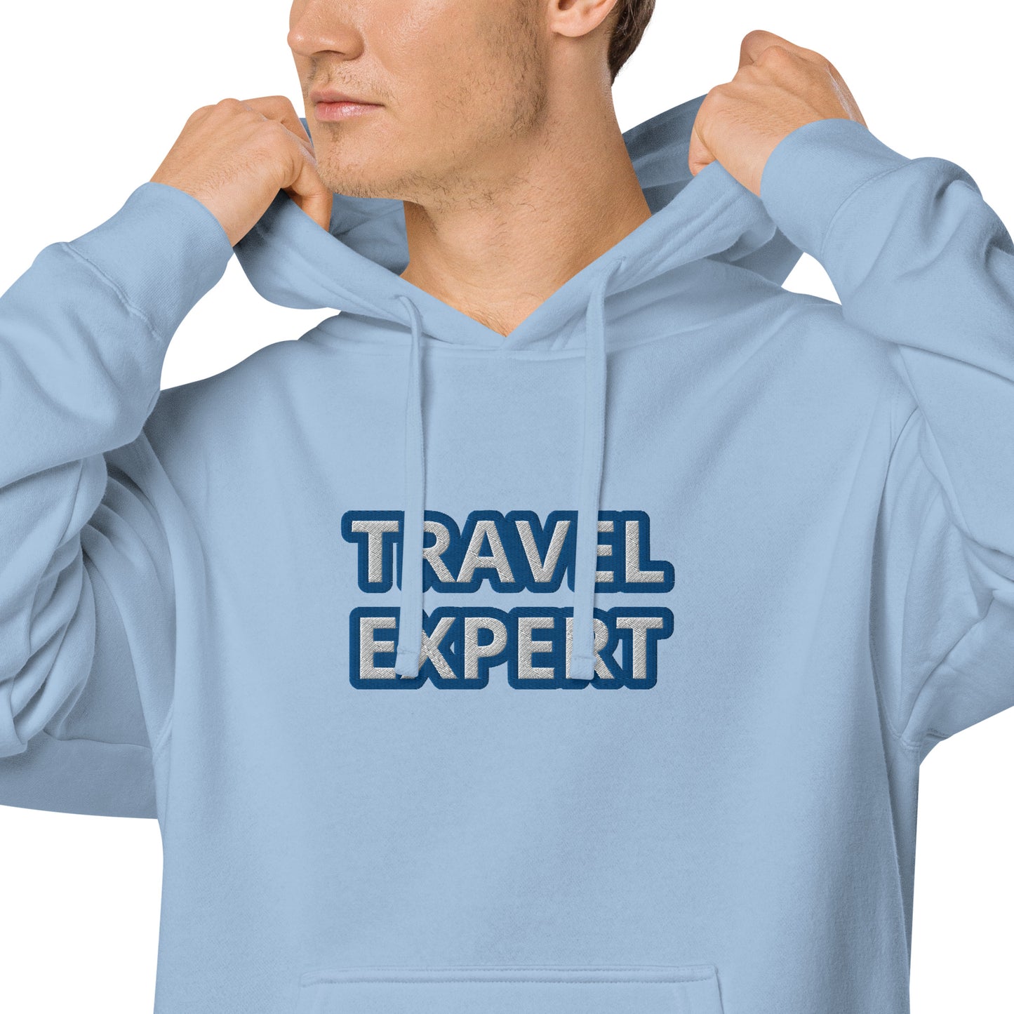 TRAVEL EXPERT ----LUXURY BLUE--Unisex HOODIE