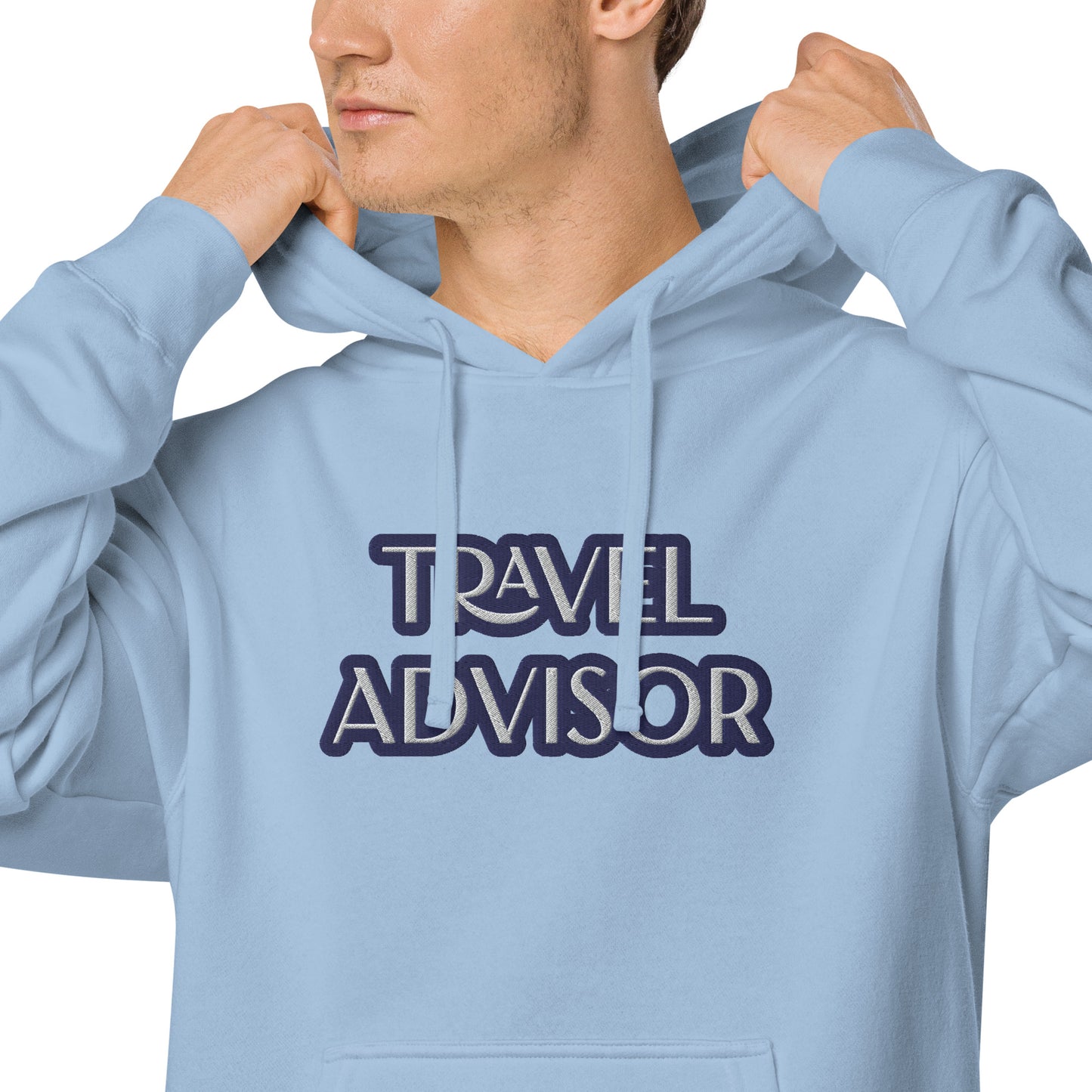 TRAVEL ADVISOR---LUXURY BLUE Unisex HOODIE