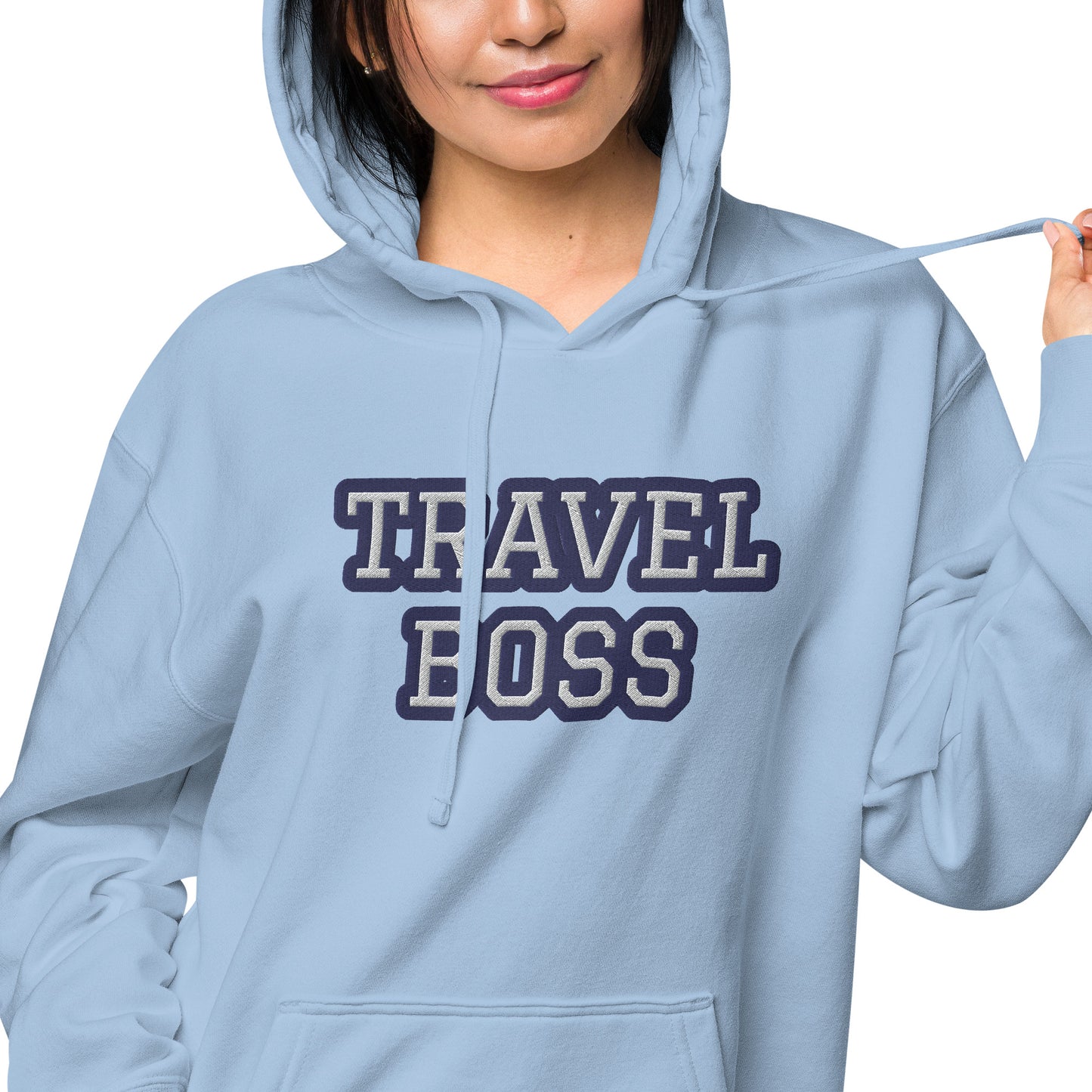 TRAVEL BOSS---LUXURY BLUE Unisex HOODIE