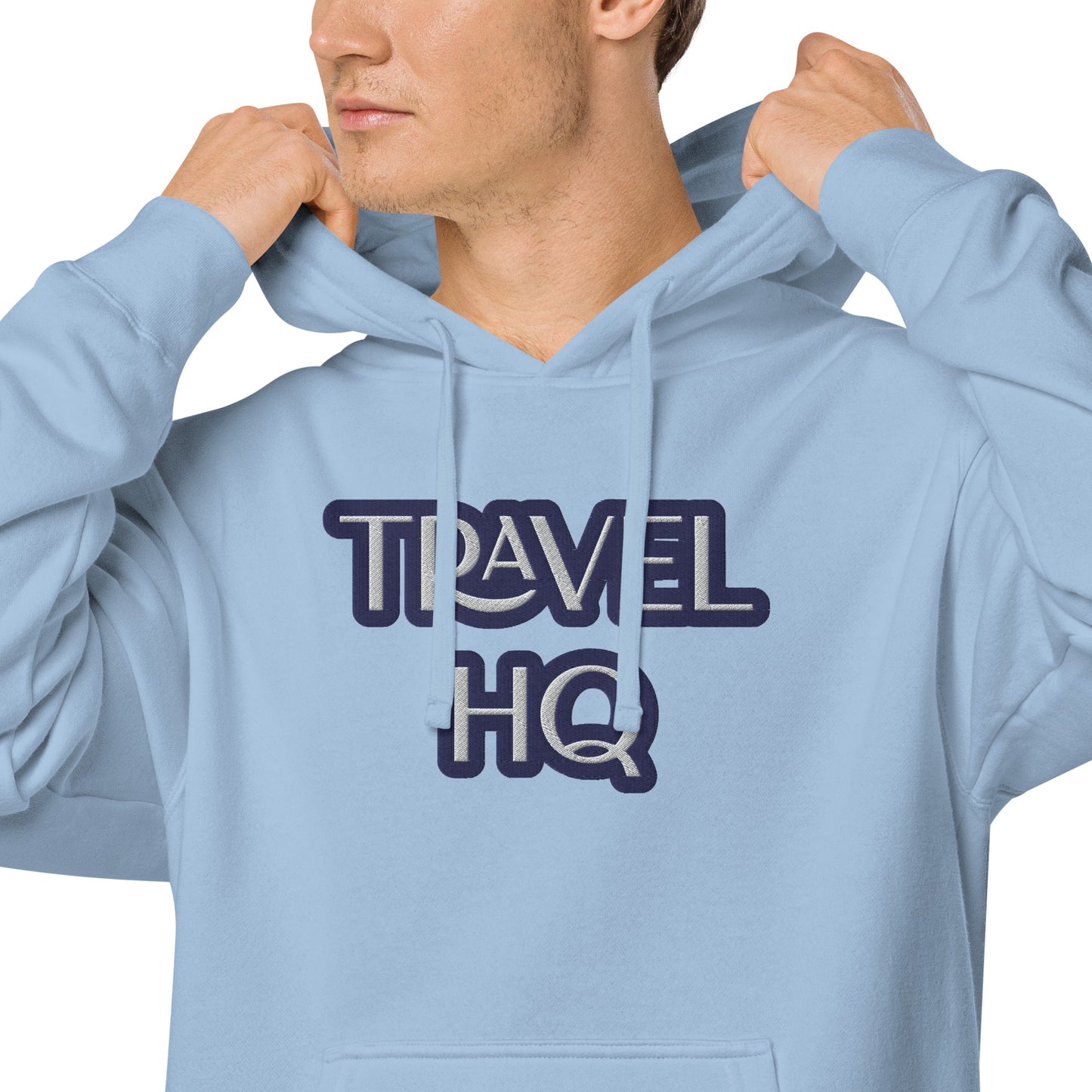 TRAVEL HQ----LUXURY BLUE Unisex hoodie