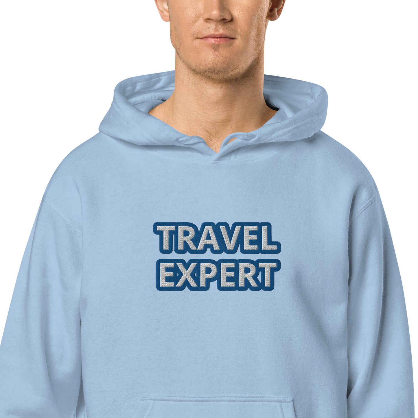 TRAVEL EXPERT ----LUXURY BLUE--Unisex HOODIE